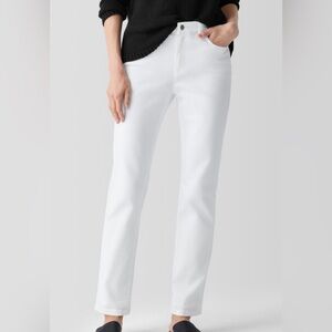 Eileen Fisher Organic Cotton Denim Slim Jean